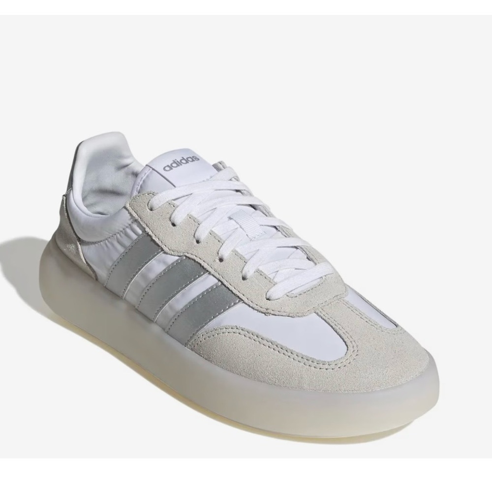 NWT Adidas Grey White Barreda Decode Tennis Sneakers, Size 9.5